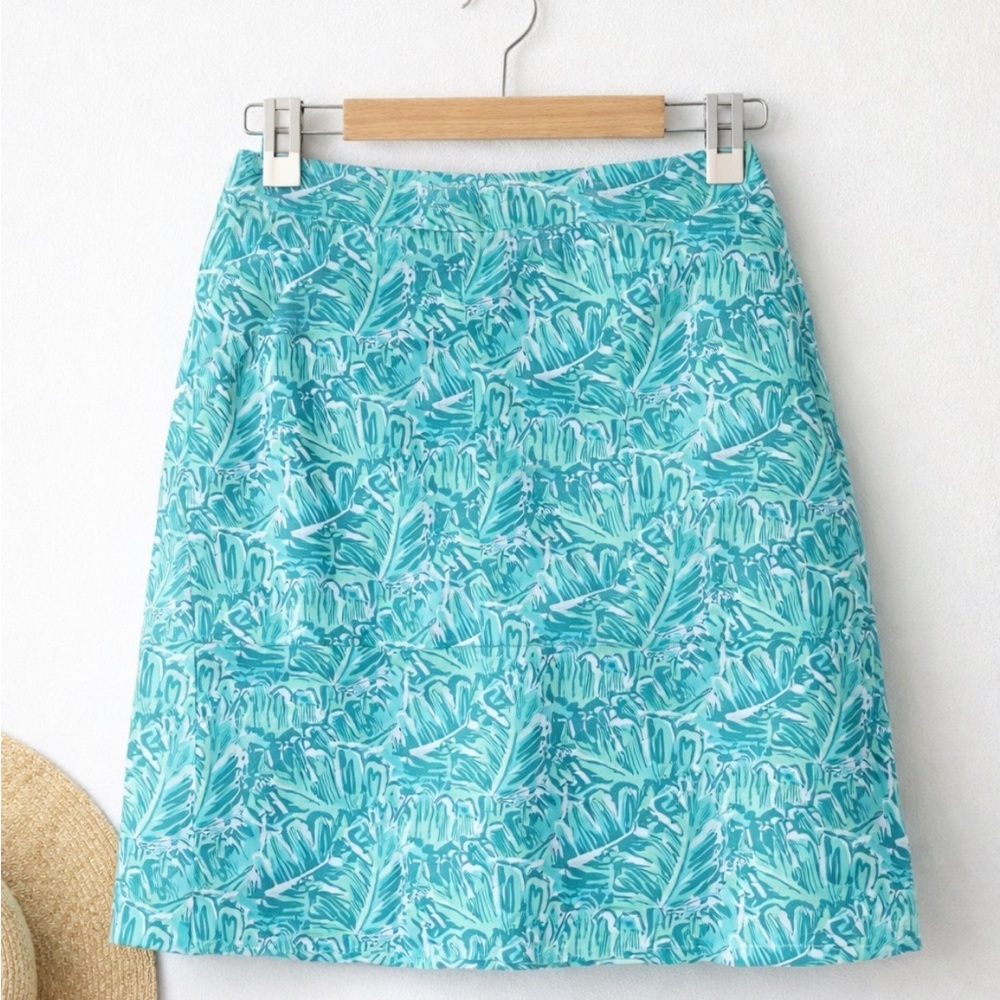 New Without Tags Lauren James Tropical printed zip up skirt